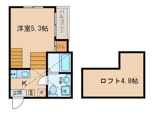 シャルマンメゾンの物件間取画像